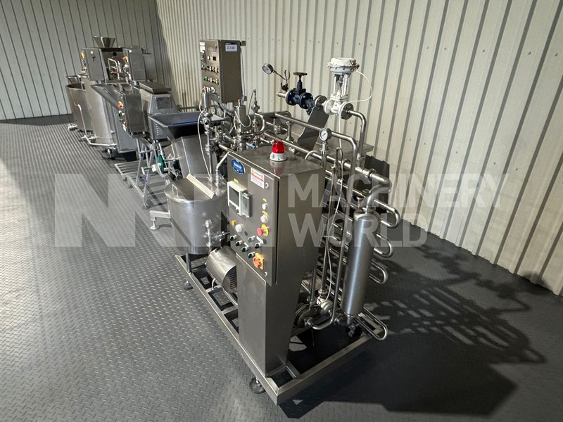 Tecnolat Small Scale Mozzarella Burrata Stracciatella Cheese Production Plant (Year 2015 to 2024)