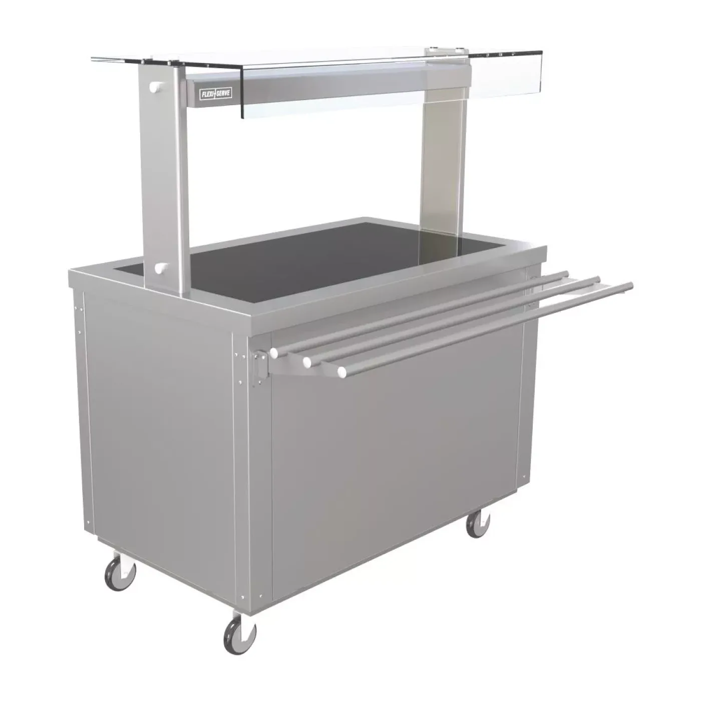 Parry Flexi-Serve Hot Cupboard with Hot Top and Quartz Gantry FS-HT3PACK - islandcatering - 1