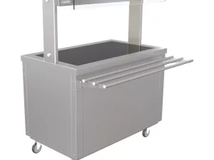 Parry Flexi-Serve Hot Cupboard with Hot Top and Quartz Gantry FS-HT3PACK - islandcatering