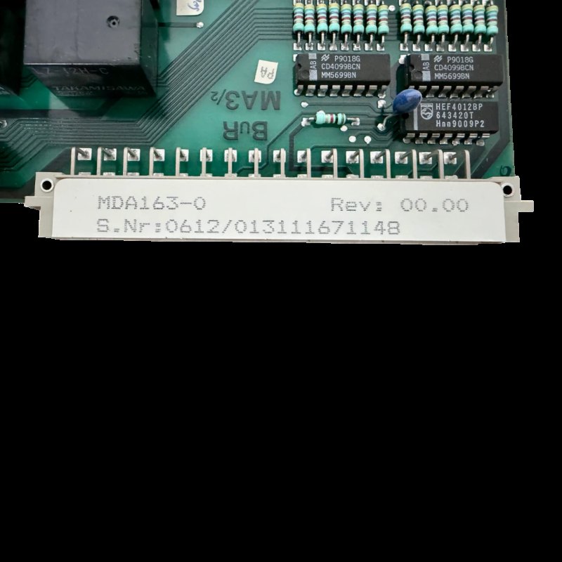 B&R Holzma Homag Weeke Relais Ausgangsmodul MDA163-0 für CNC Steuerungen