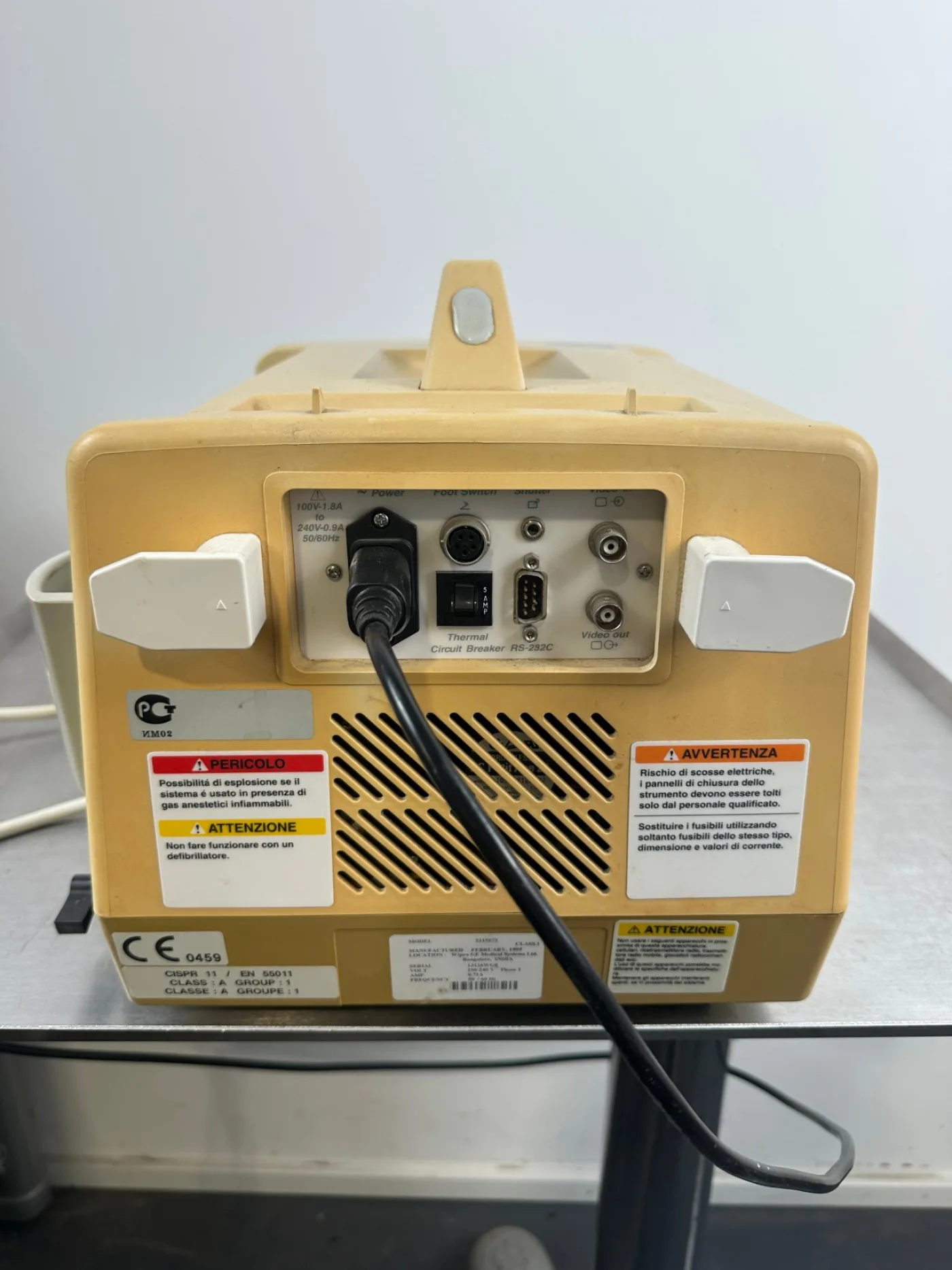 GE Logiq Alpha 100 Ultraschallgerät mobil Linearsonde L76 - 7