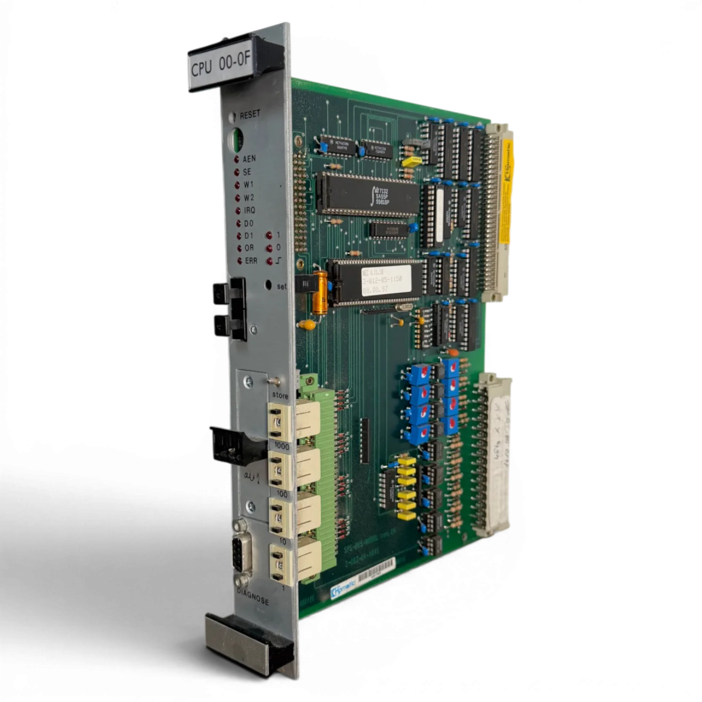 HOMAG Achskarte CPU HC020 SPS II 16 MHz 128K PR.WALZE Rev.3 Art.-Nr. 2-083-01-5060 - 1