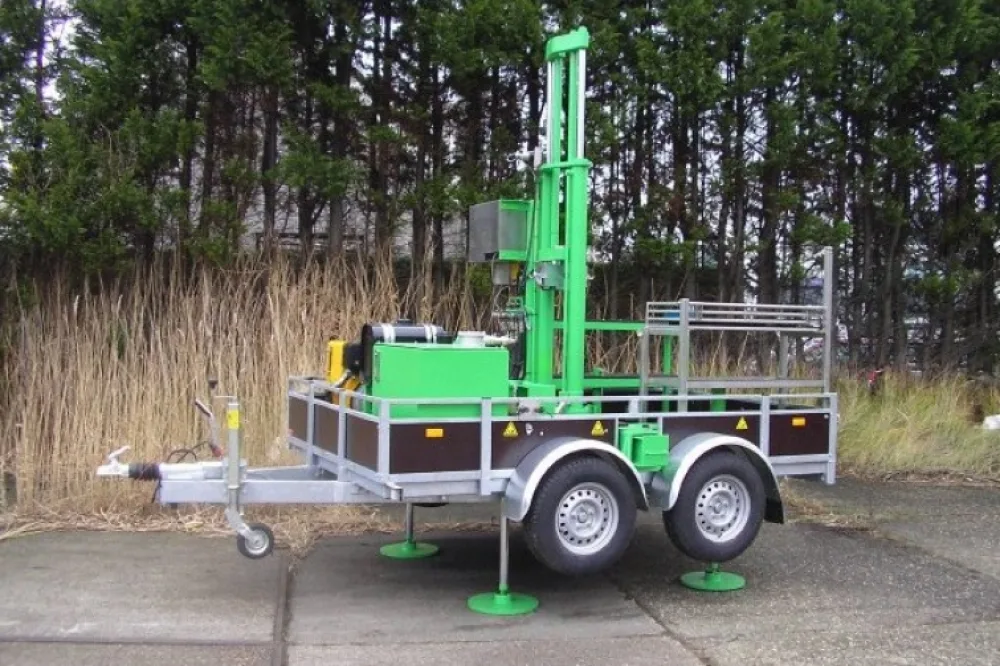 200 kN Trailer-Based CPT Penetrometer Rig