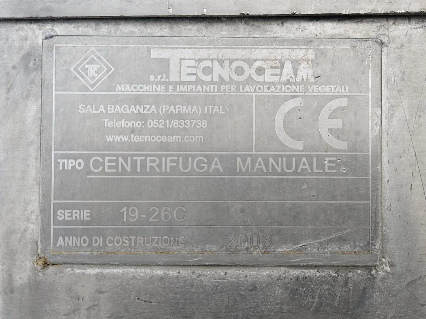 2008 Technoceam Centrifuge - 5