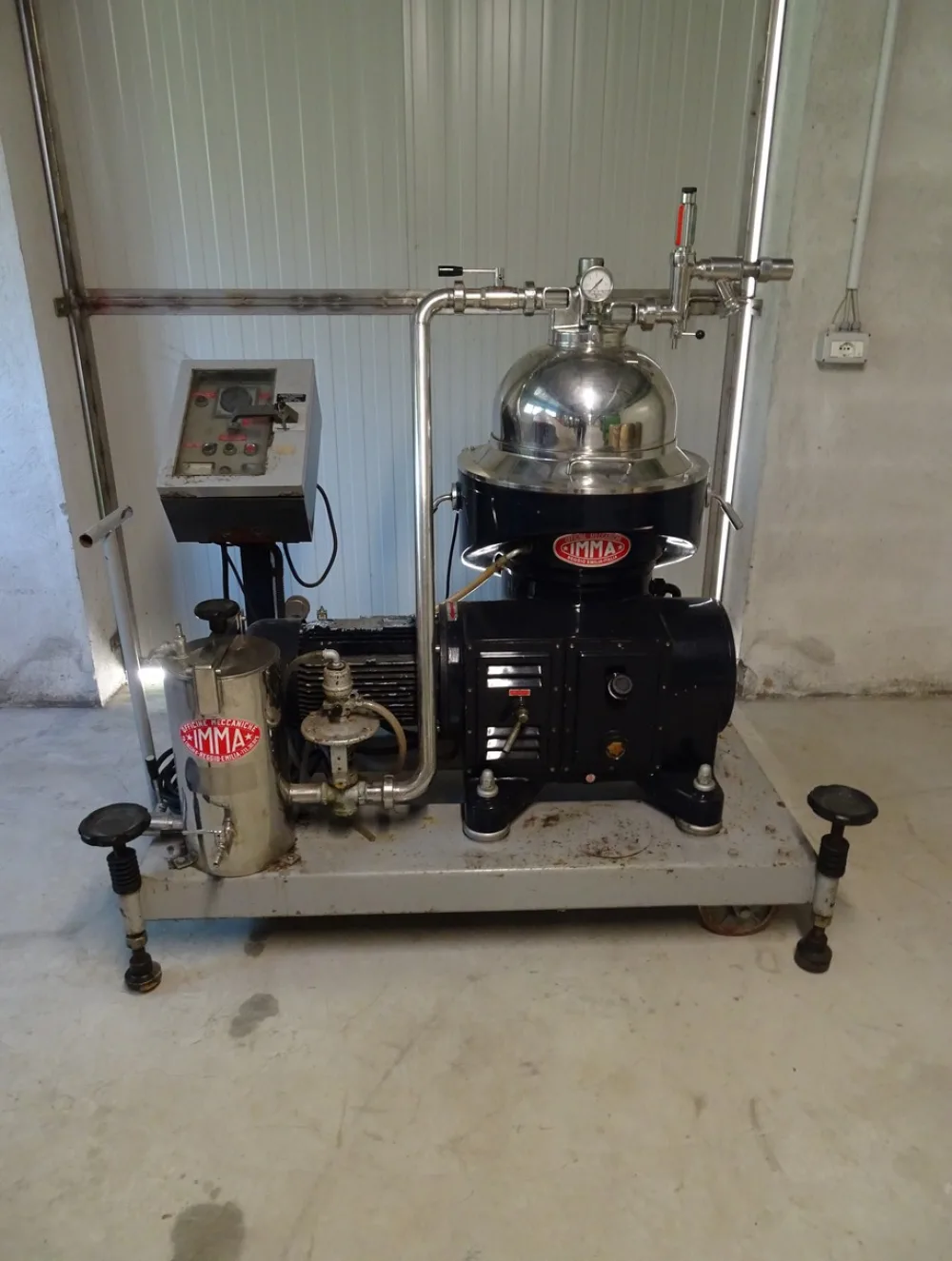 MANUAL CLEANING CENTRIFUGE IMMA MICRO, SECOND-HAND MACHINE