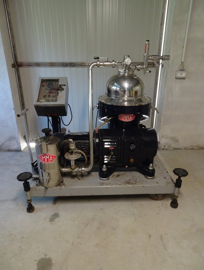 MANUAL CLEANING CENTRIFUGE IMMA MICRO, SECOND-HAND MACHINE