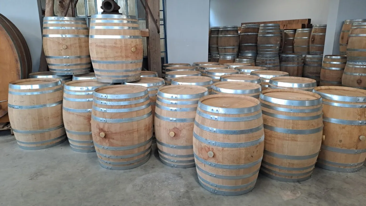 USED BARRELS LITERS 225/228, RED WINE OF FIRST-USE 12 MONTHS, SECOND-HAND EQUIPMENTS - 2
