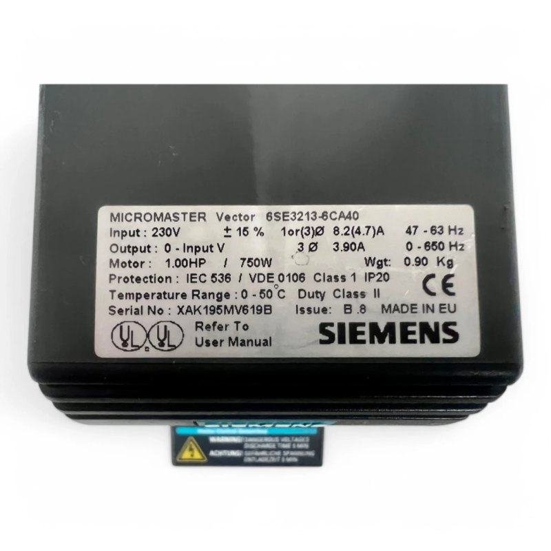 Siemens MICROMASTER Vector 6SE3213-6CA40 Frequenzumrichter