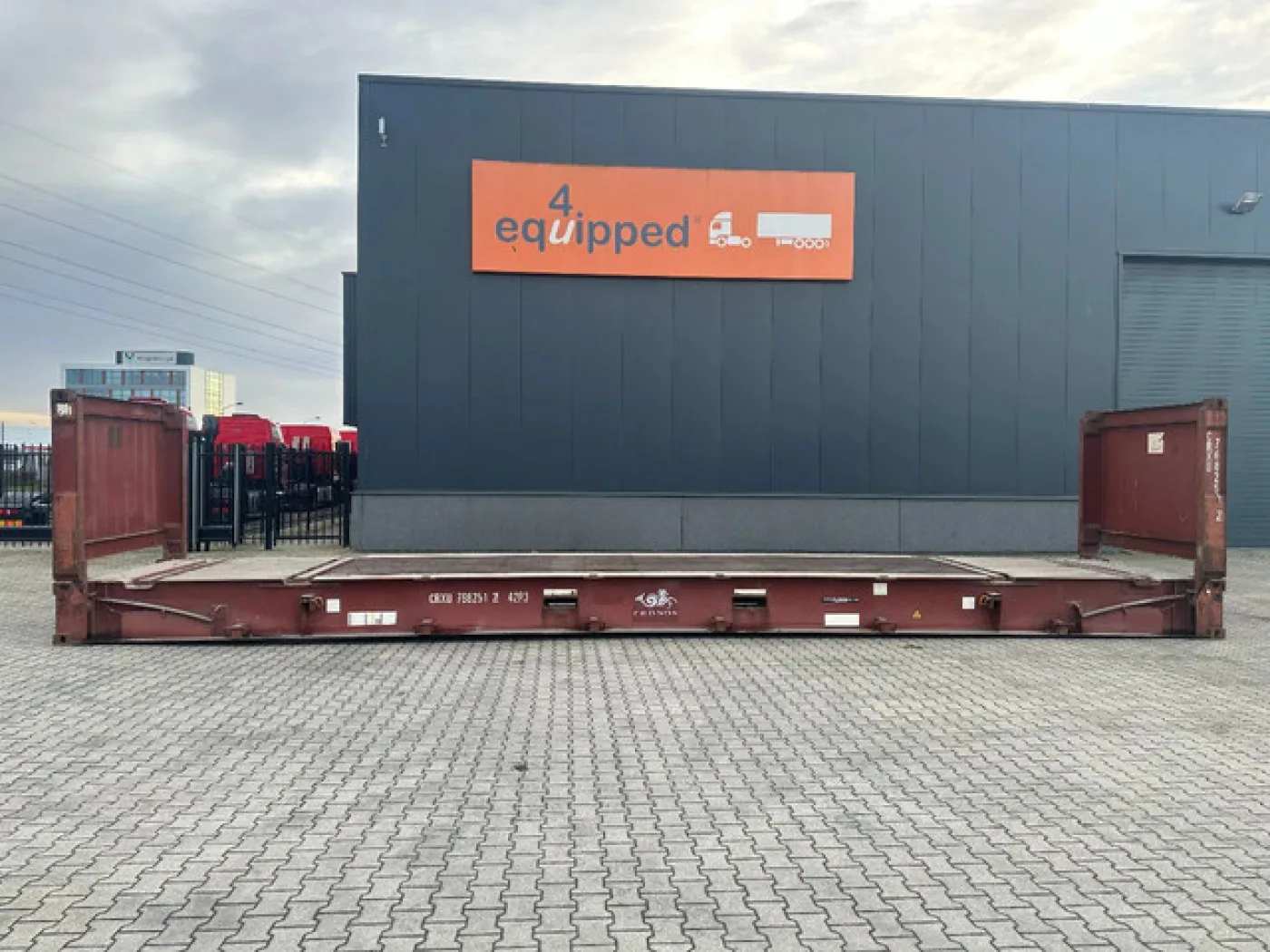 40FT FLATRACK FLUSH FOLDING / CSC: 10/2027 / 5x available - 2