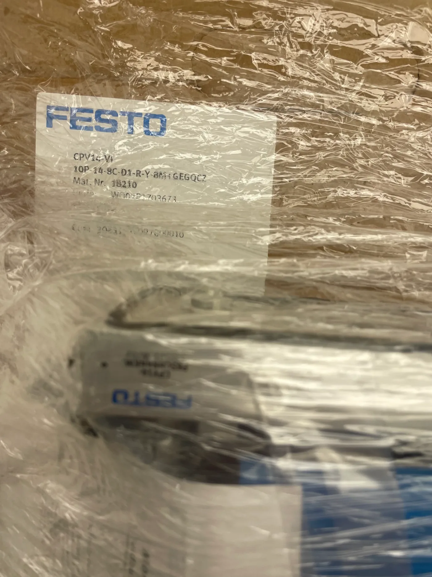 Festo Ventilinsel CPV14-VI / 10P-14-8C-D1-R-Y-8M+GEGQCZ - 2