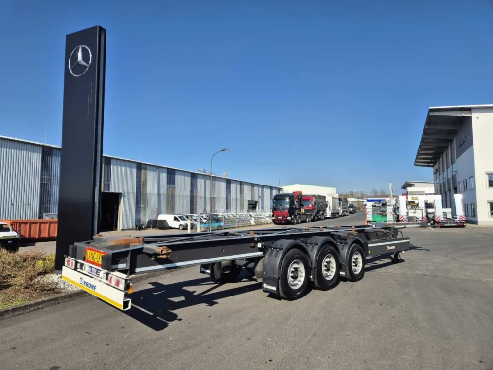 Krone SD Container, BPW-Achsen Liftachse mitte