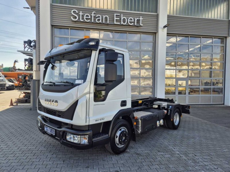 Iveco Eurocargo ML80E21K 4x2 Hyva Abrollkipper, 2xAHK