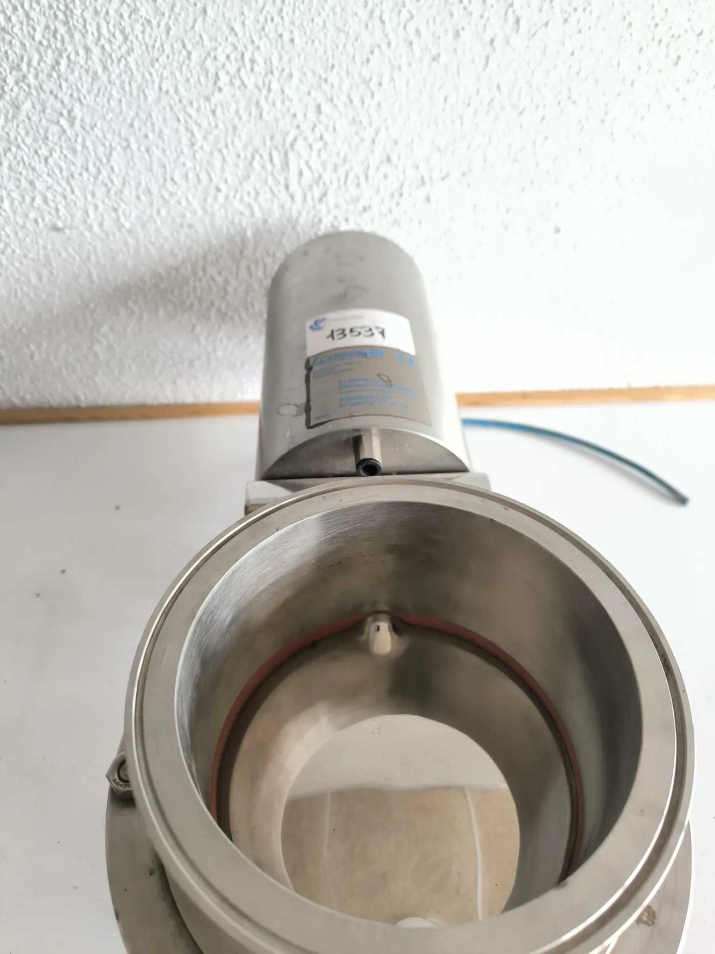 BUTTERFLY VALVE CLAMP DN150 STAINLESS STEEL 316L WITH PNEUMATIC ACTUATOR NOCADO SV-ANTRIEB (L/L) - 3