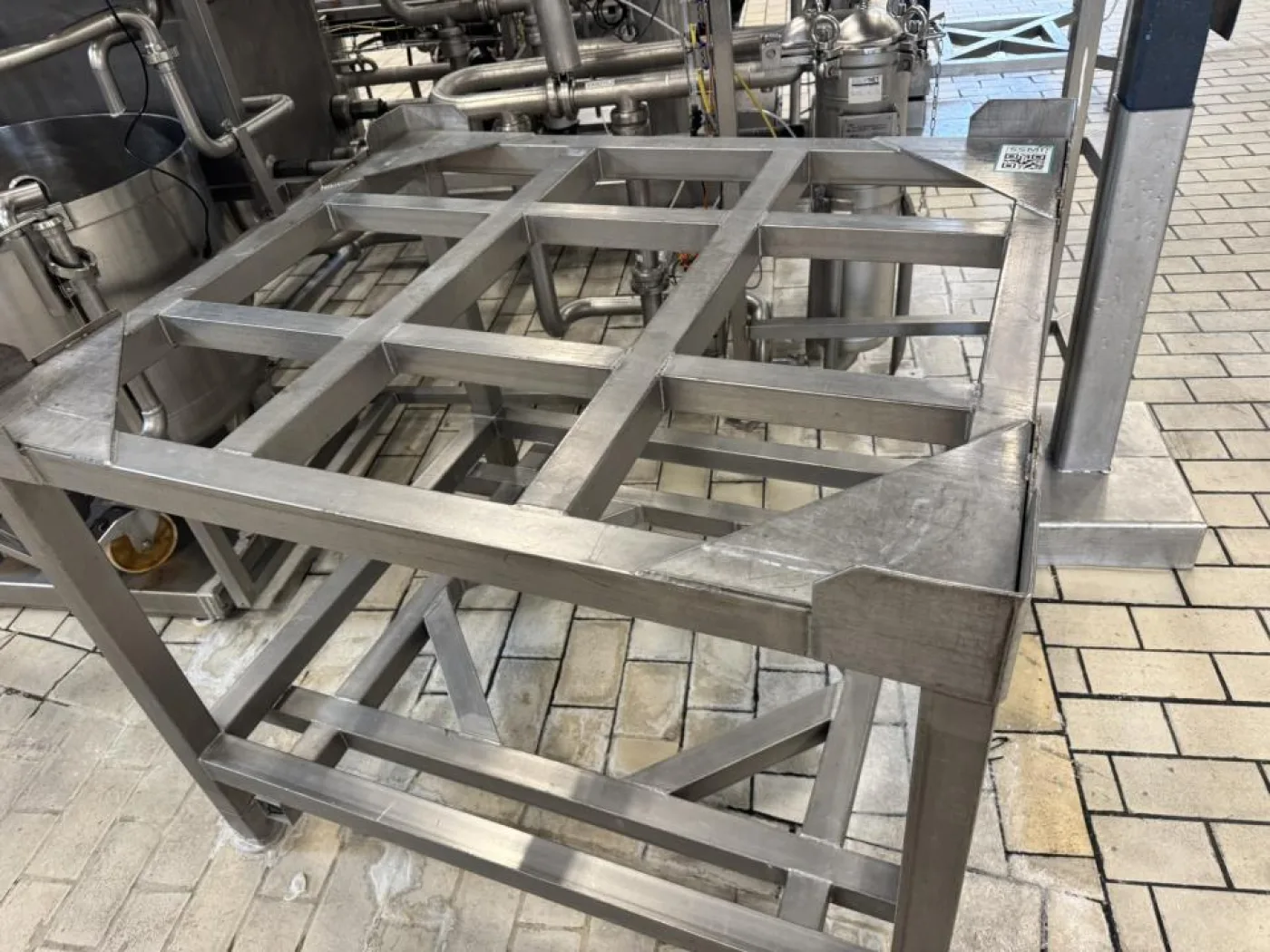 IBC stainless-steel support stand 2x - 2