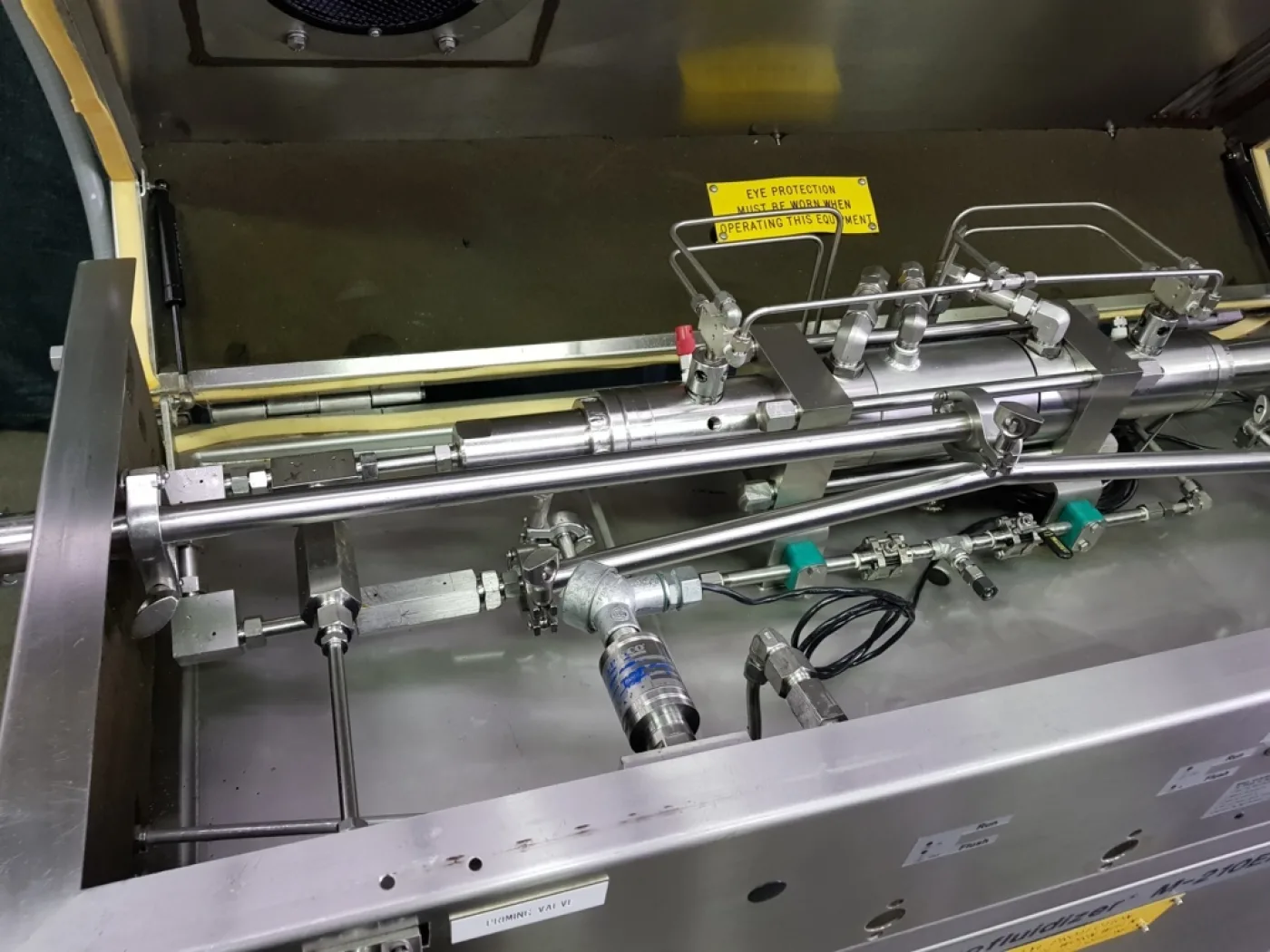 OMOGENEIZZATORE MICROFLUIDIFICATORE – MICROFLUIDICS – Mod. M-210EH - 6