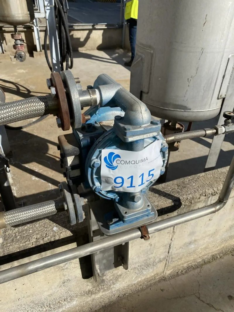 USED AODD SANDPIPER S1F B1ABWANS000 AIR OPERATED DOUBLE DIAPHRAGM PUMP
