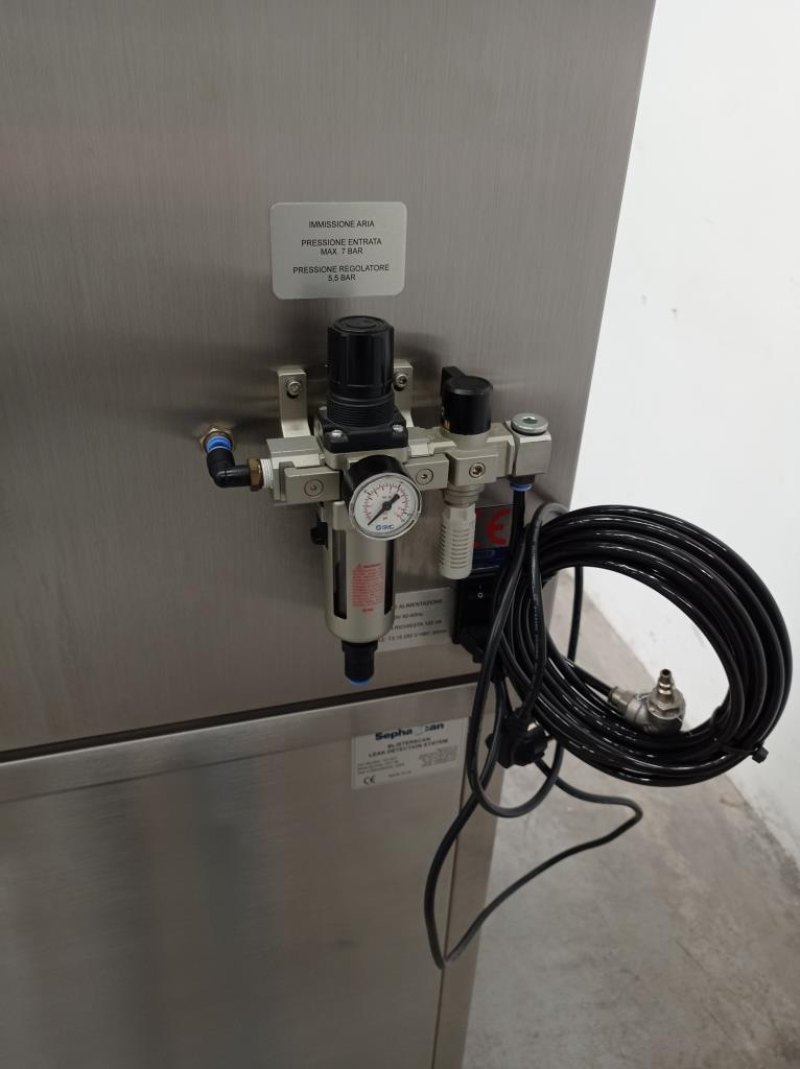TESTER RILEVAMENTO PERDITE PER BLISTER – SEPHASCAN – MOD. BLISTERSCAN