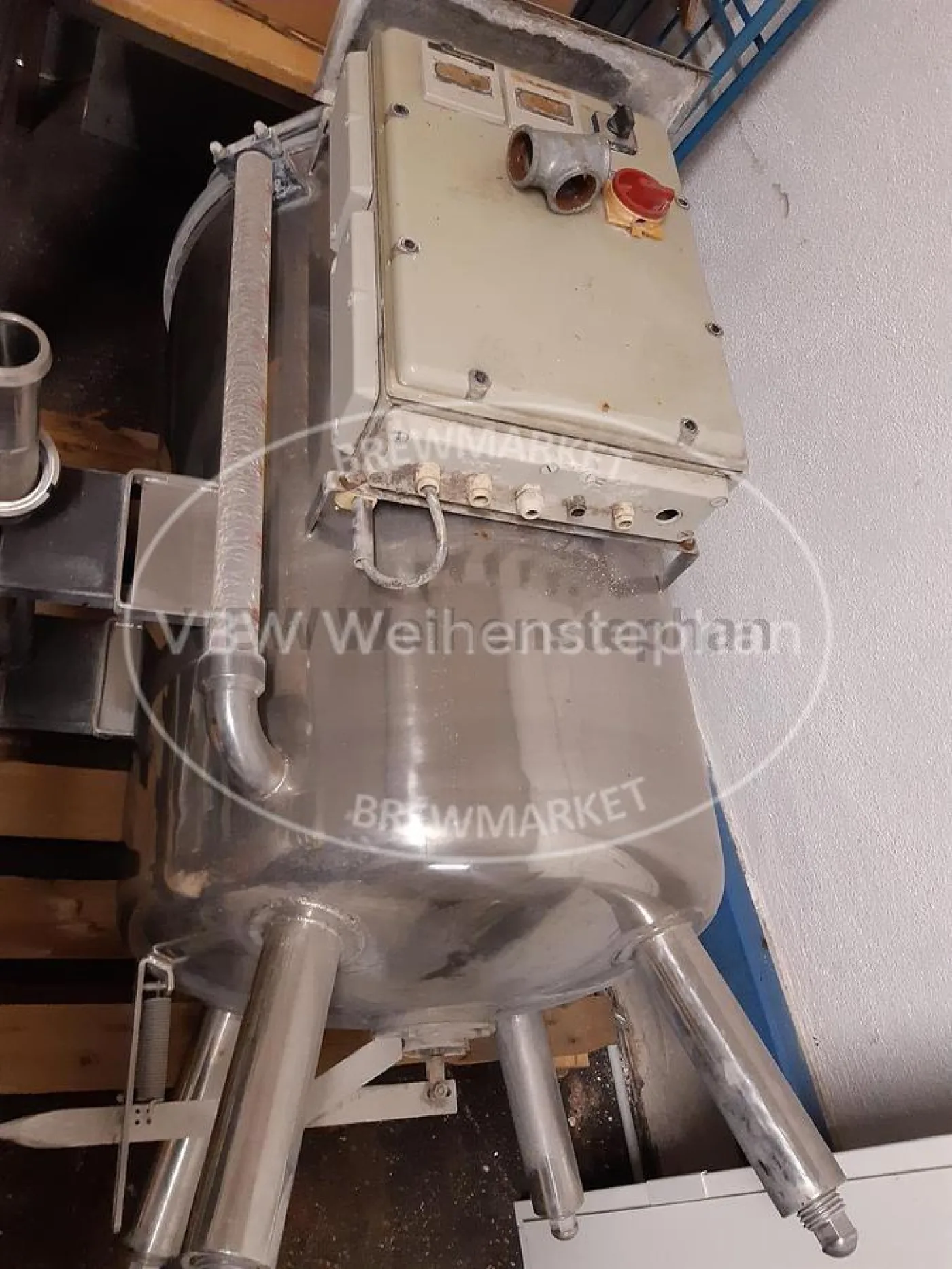 Kieselguhr mixing vessel - 1