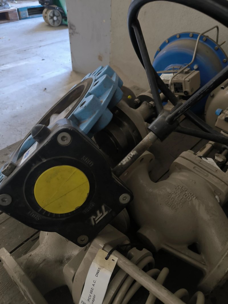 MANUAL BUTTERFLY VALVE T.T.V 20L9040 DN250 PN10