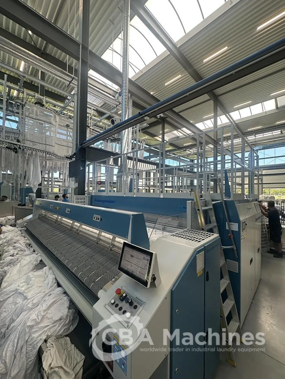 2025 Kannegiesser Ironing line EMV 35-4 + Mono roll 1200 x 3500 + RFL-J 35-1/2/4-2 + SKF 35-4 (1013-1014-1015-1016)