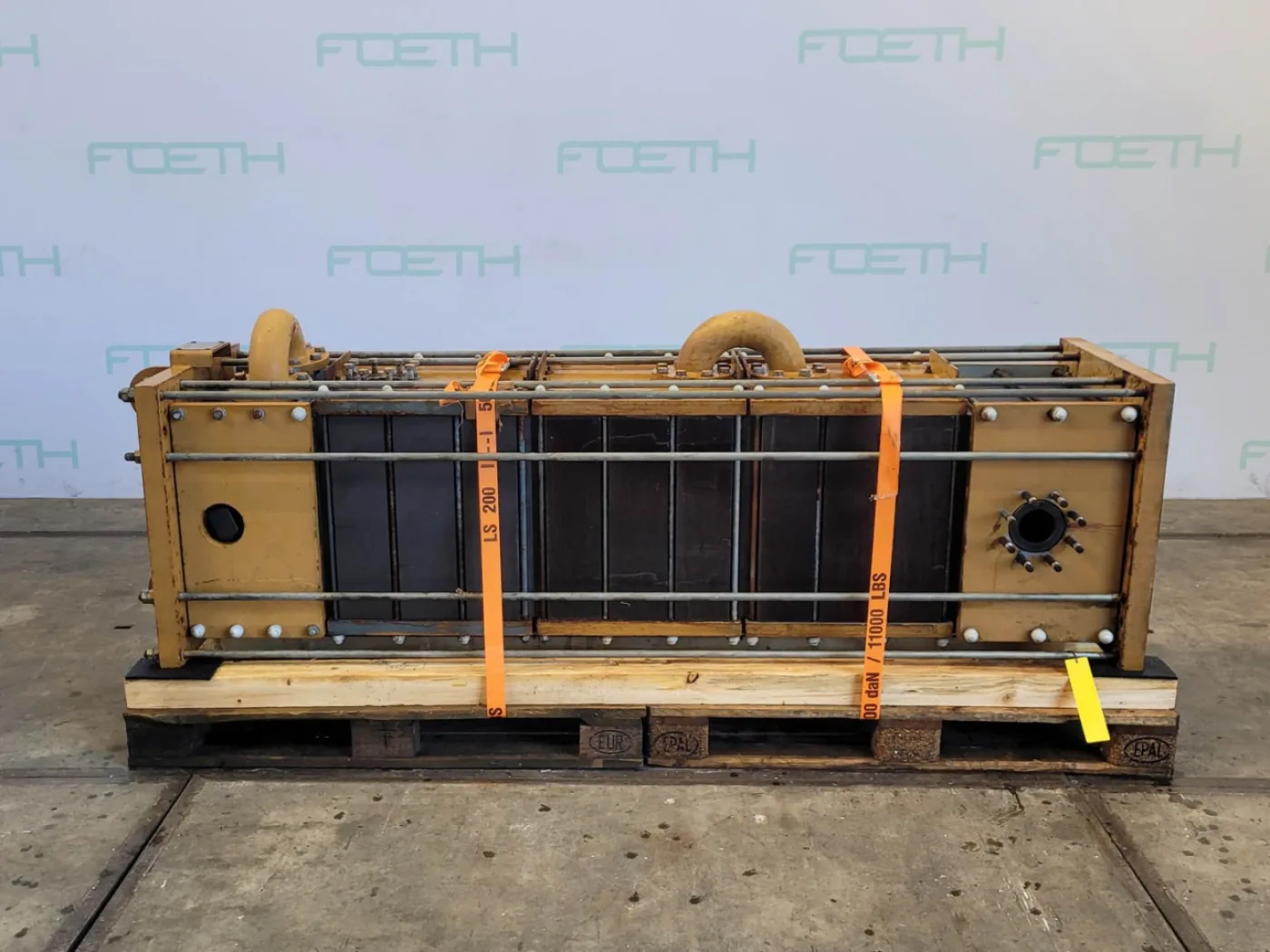 Vicarb Deutschland GmbH "Block, Graphite" 16,2m² - Shell and tube heat exchanger - 4