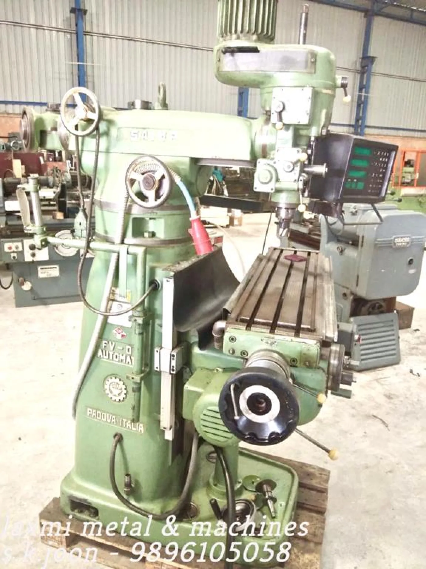 M1TR MILLING MACHINE, SAIMP (Italy) - FV0 - AUTO - Laxmi Metal & Machines, Rohtak - 3