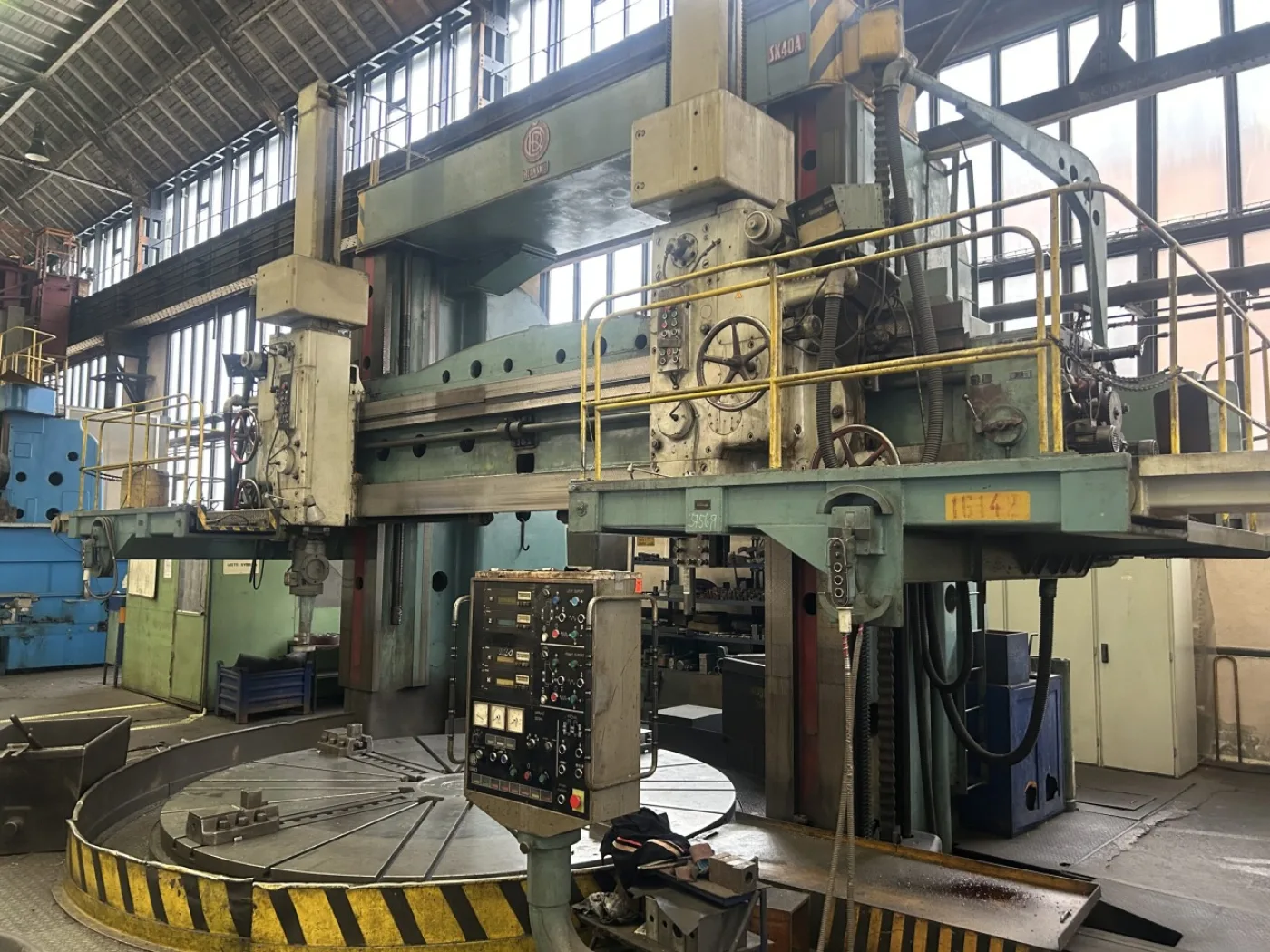 CNC Verticale lathe – BLANSKO CKD SK40A60 - 1