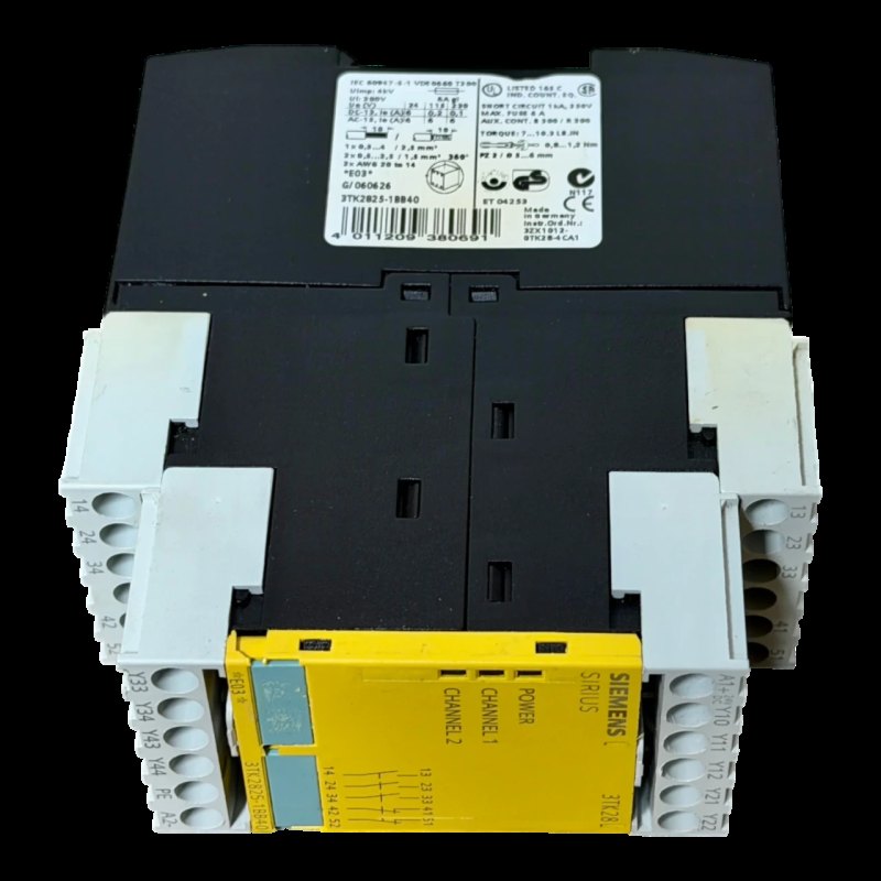Siemens Siguard Sicherheitsrelais Art Nr 3TK2825 1BB40