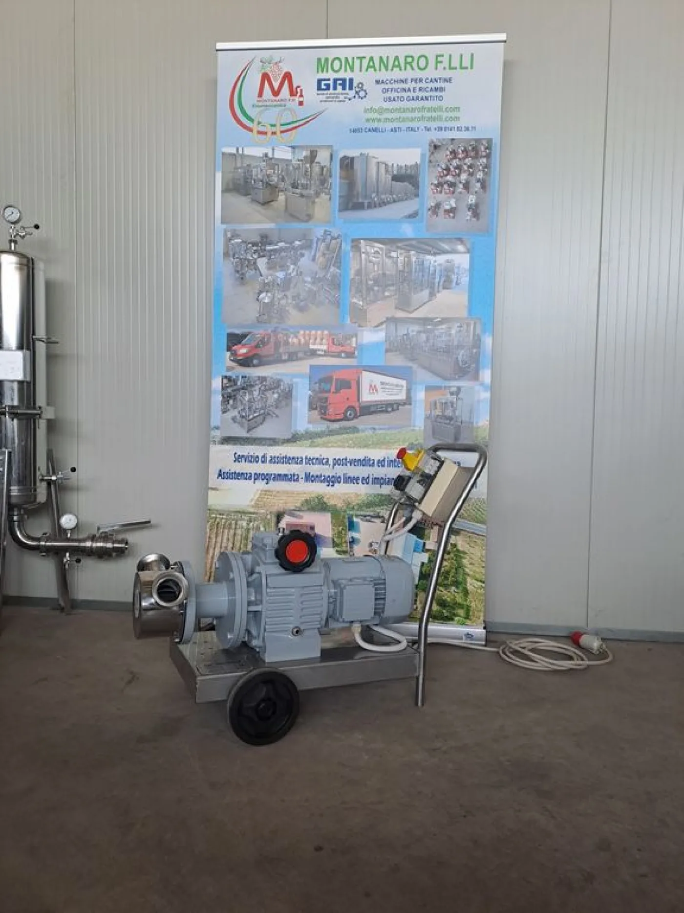 ENOVENETA PUMP MODEL ZETA 180 VAR WITH SPEED VARIATOR, SECOND HAND MACHINE - 7