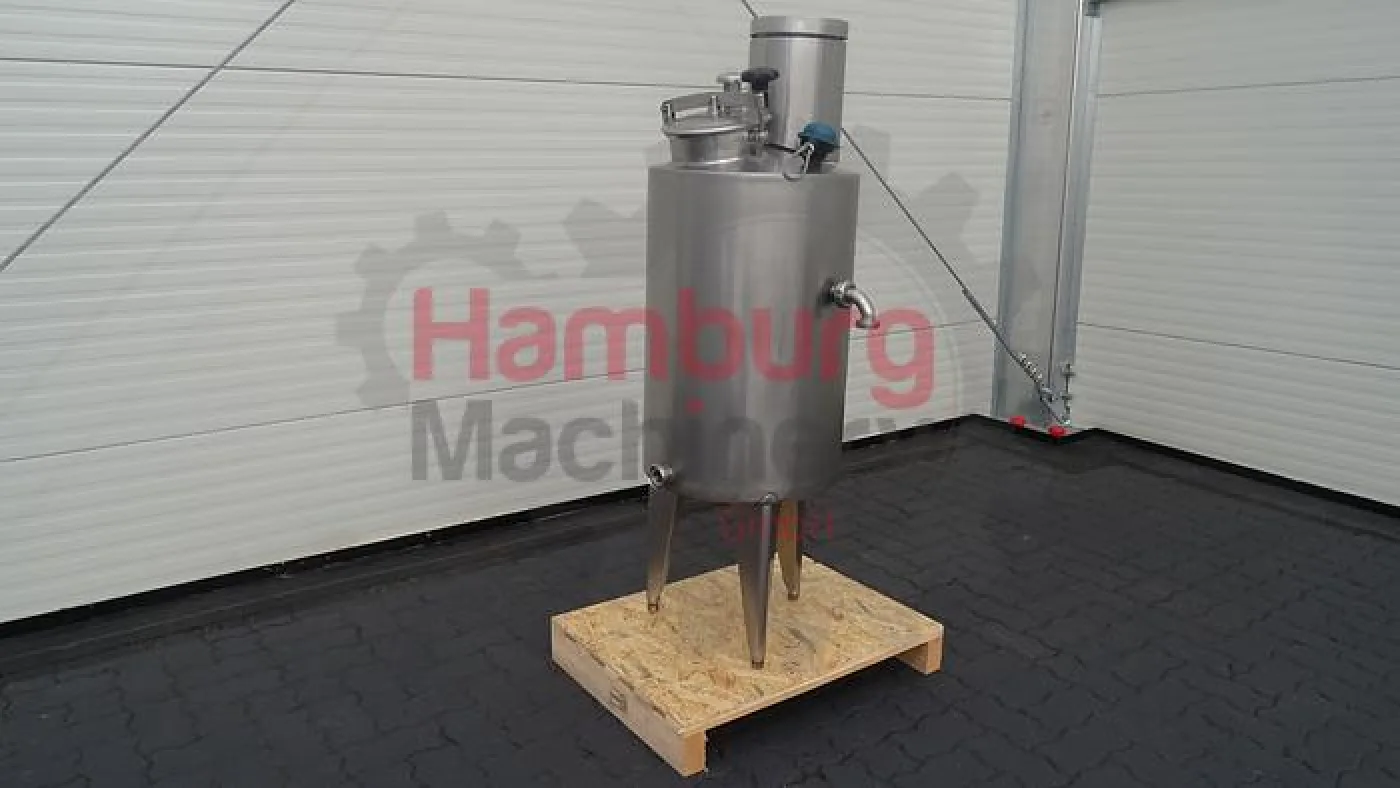 Small single jacketed tank with propellor agitator, 120 liter - 2