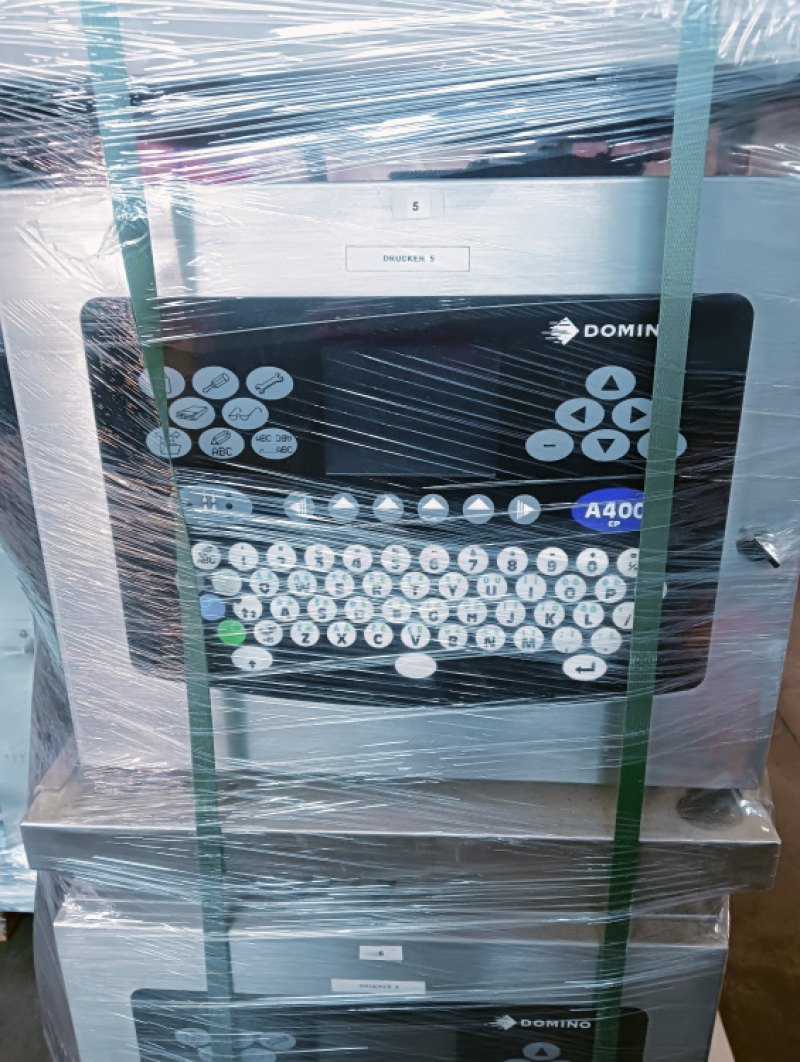 Drucksystem Domino A 400 mit 6 Köpfen