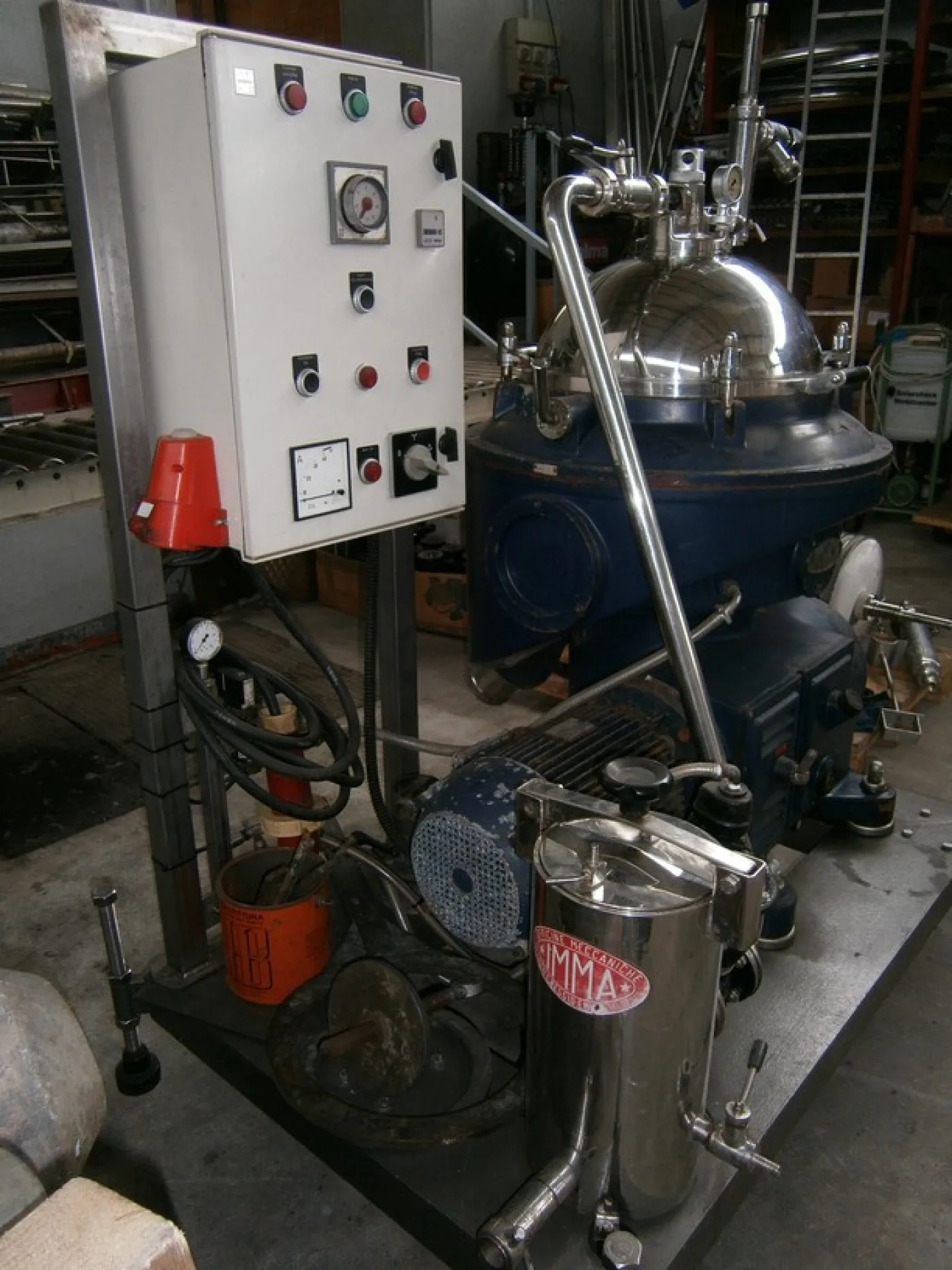 AUTOMATIC CENTRIFUGE IMMA MEDIA SECOND-HAND MACHINE - 5