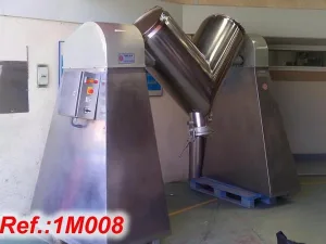 MEZCLADOR EN V "TURÚ" DE 400L APROX.