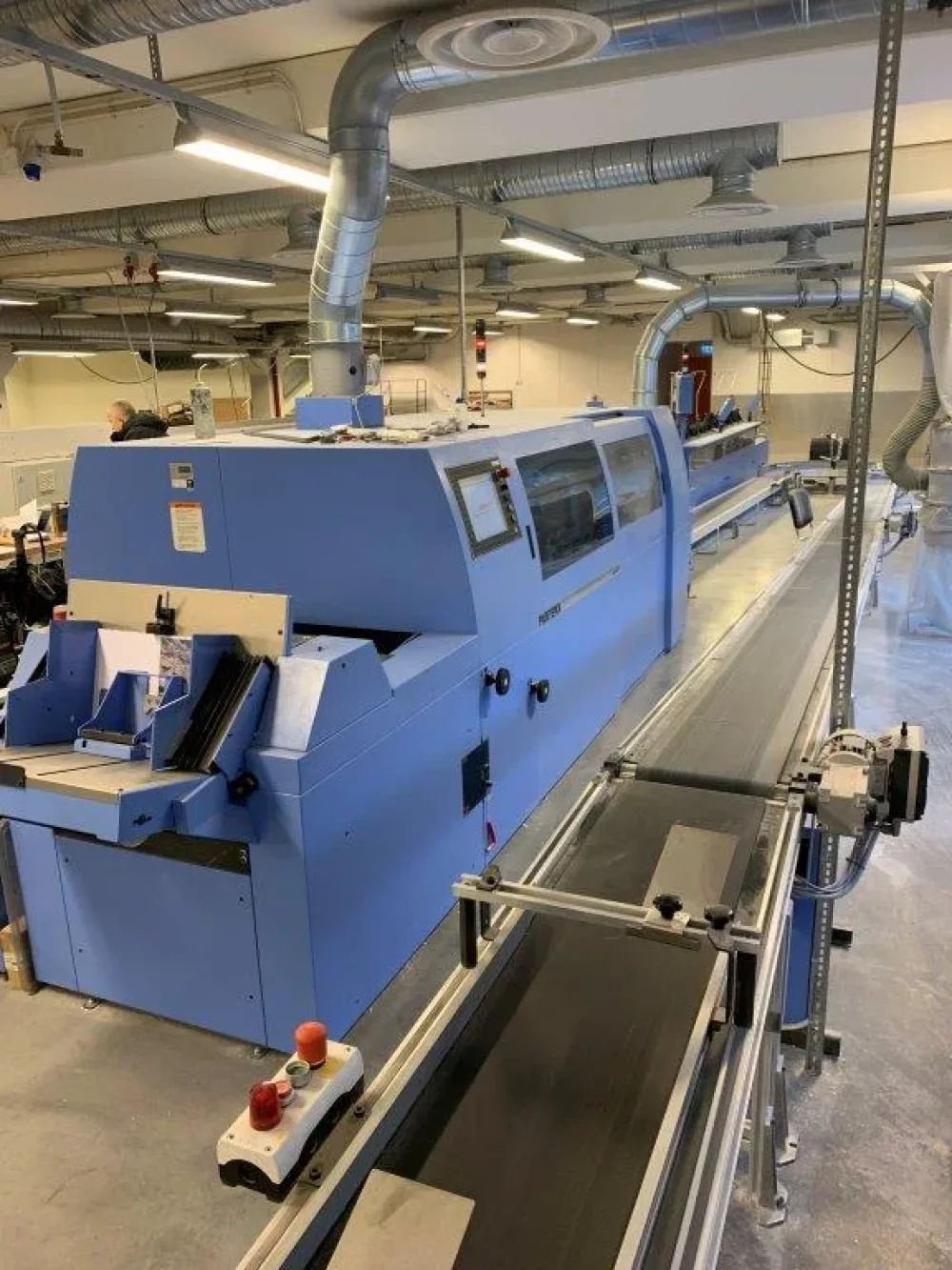 Muller Martini Pantera perfect binding line