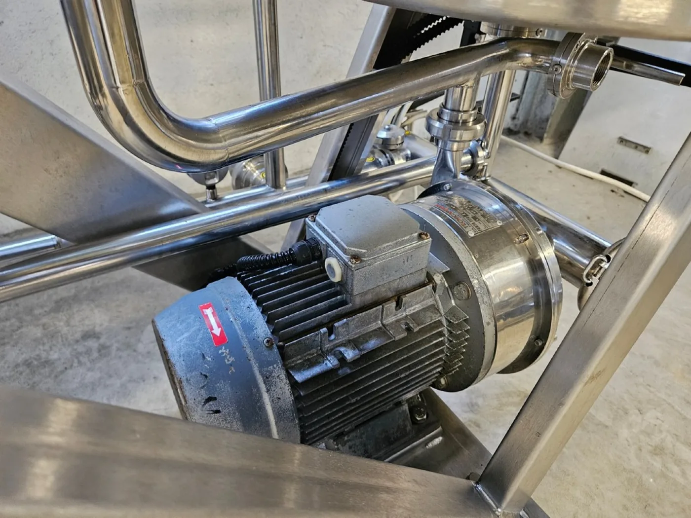 KIESELGUR FILTER DELLA TOFFOLA IN STAINLESS STEEL, 5Q FILTERING SURFACE, MOD. NF5, SECOND-HAND MACHINE - 3