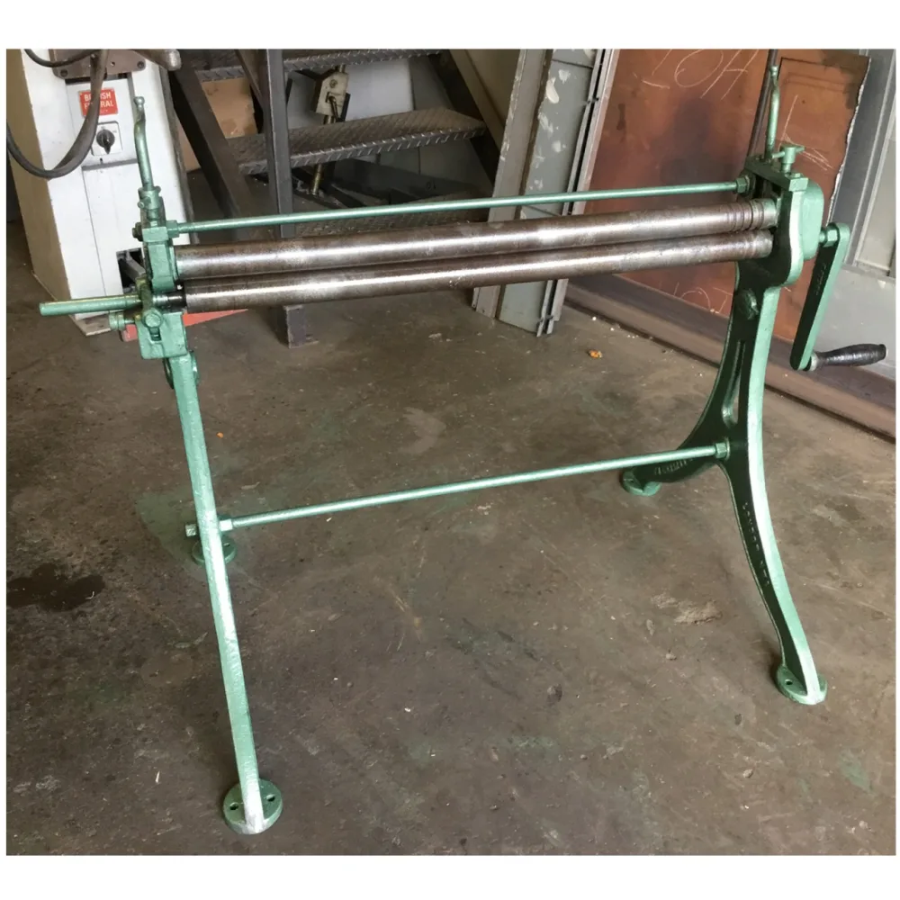 EDWARDS Cast Hand Bending Rolls 37" x 2" - WNS - W. Neal Services Ltd