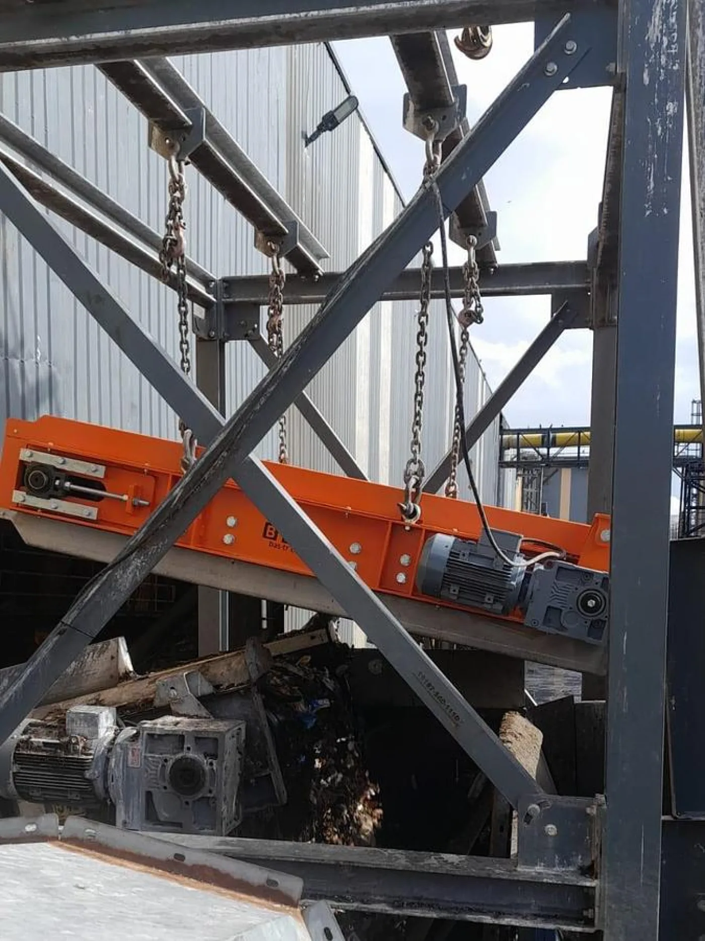 2026 BAS MBS-M-1000 Permanent Magnetic Over-Band Ferrous Metal Separator - 5