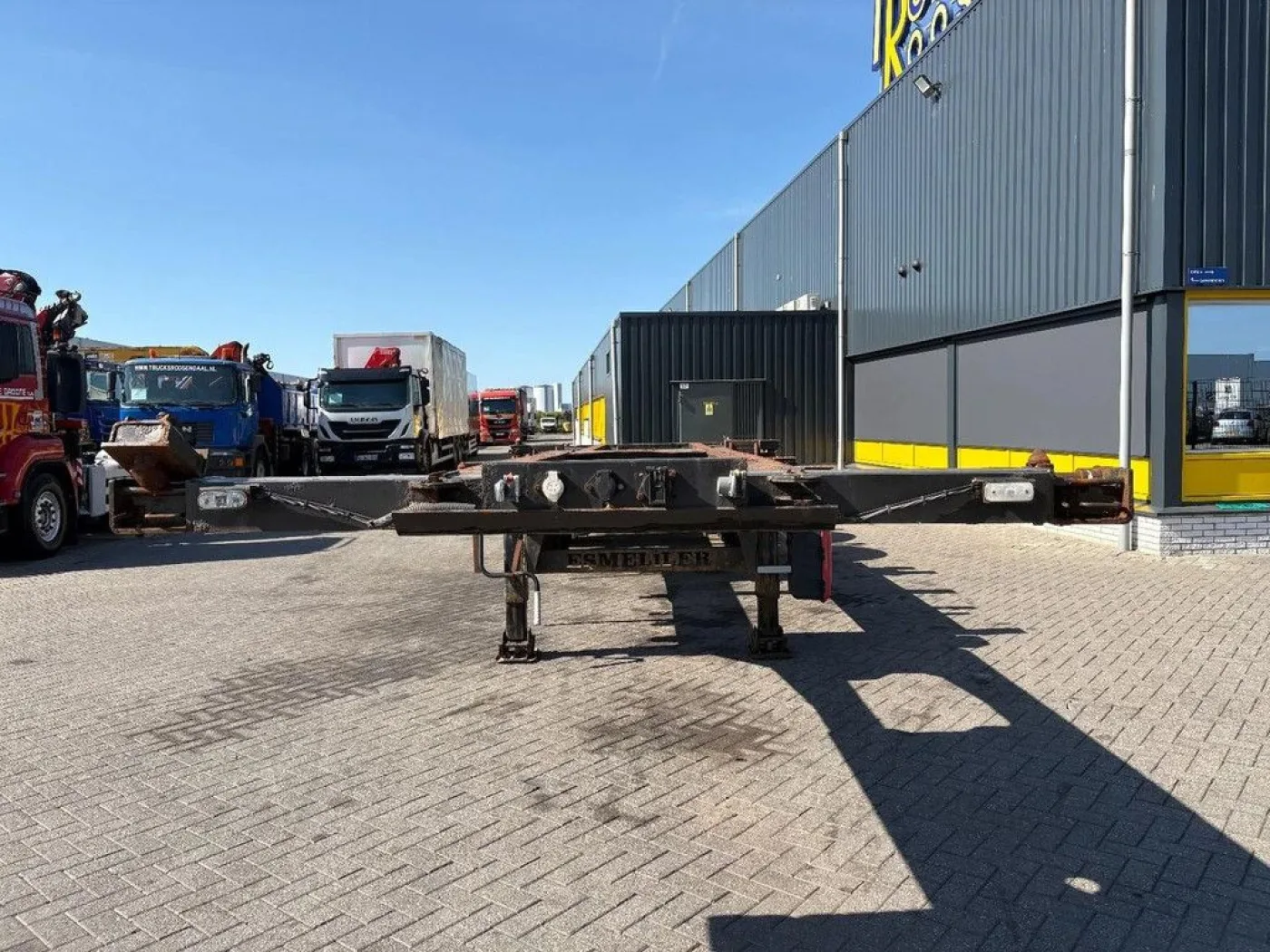 Esmeliler - CONTAINER CHASSIS + 3 AXLE SAF + EXTENDABLE - 5