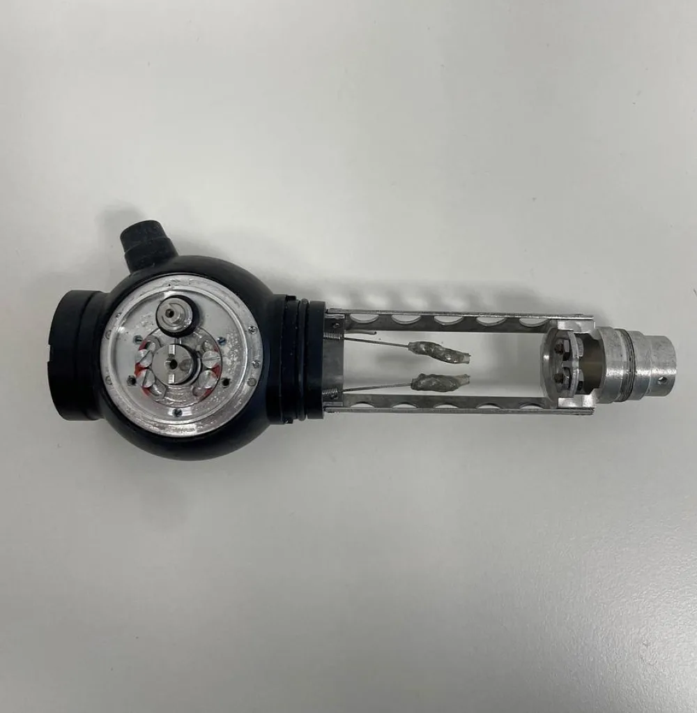 Olympus control body with angulation drum for CYF-200