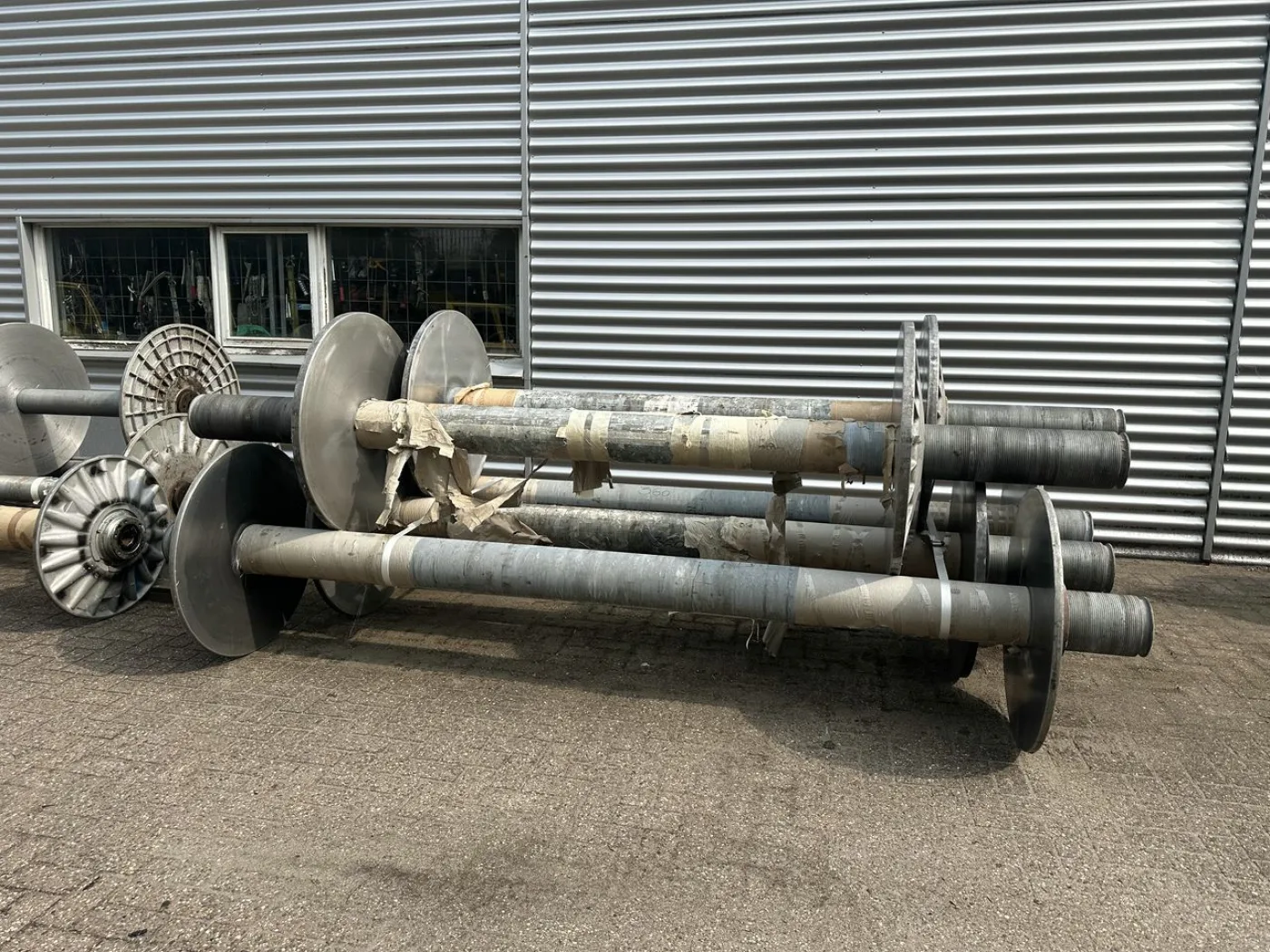 5x Kettbäume für Picanol Greiferwebmaschine - 3
