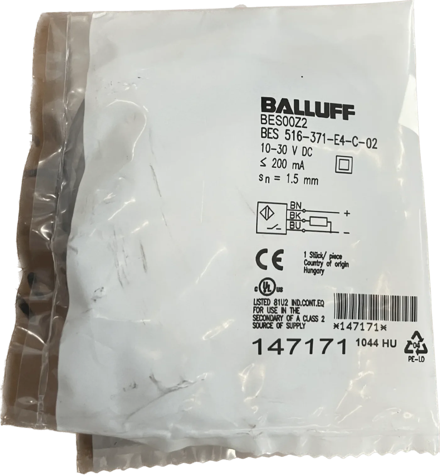 BALLUFF Induktive Standardsensoren mit Vorzugstypen BES 516-371-E4-C-02 - 1