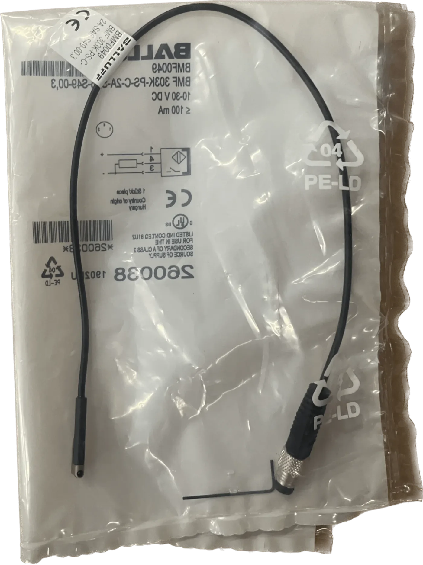 BALLUFF Magnetfeld-Sensoren für mehrere Nutformen BMF 303K-PS-C-2A-SA6-S49-00,3 - 2