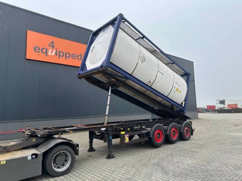 Van Hool 20FT Tipping-chassis, ADR (EX/II, EX/III, FL, AT), SAF, 2 liftaxles