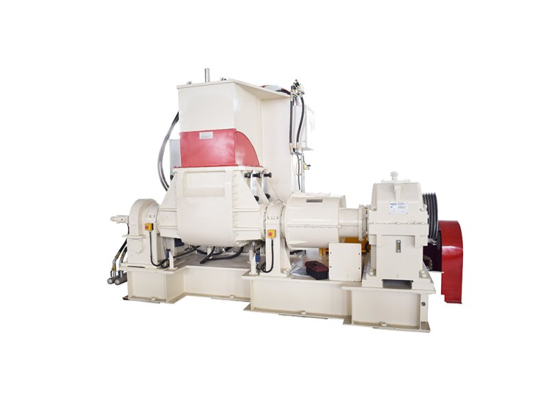 Closed-drum mixer