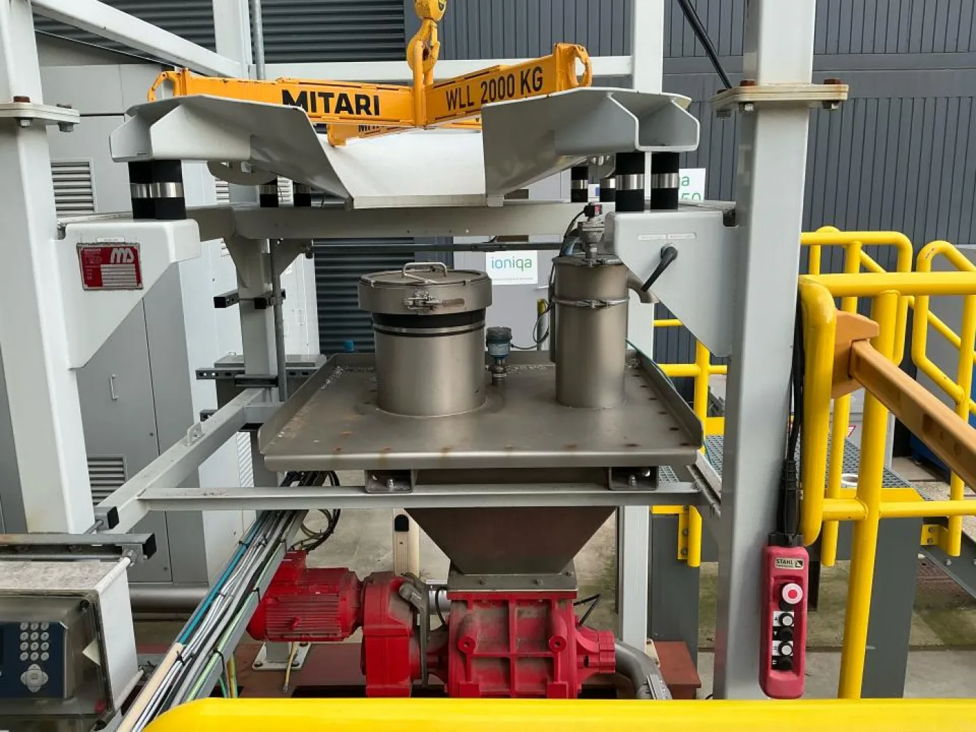 2019 Dinnissen PET inlet hopper - 2
