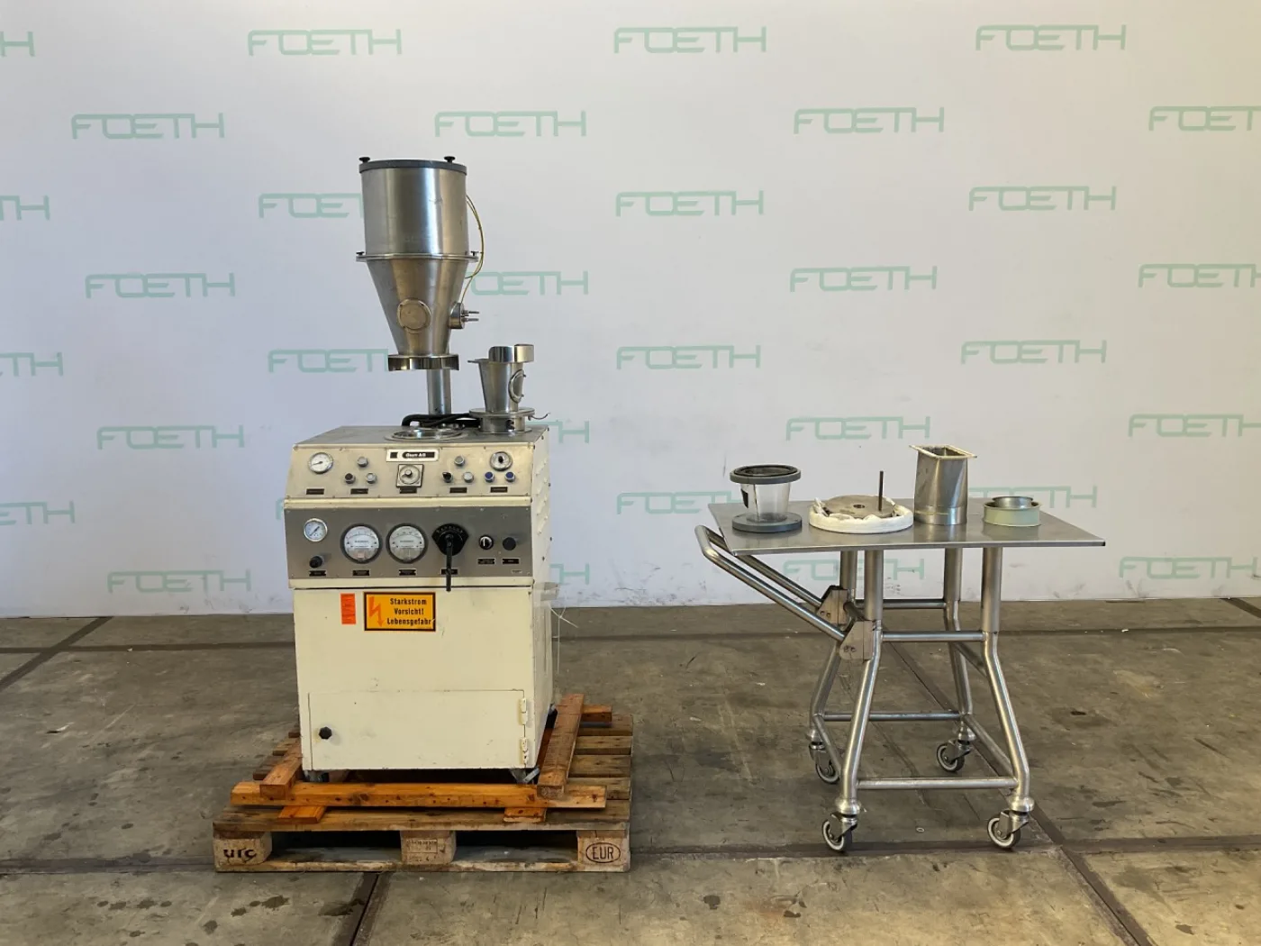 Glatt UNIGLATT - Fluid bed dryer batch - 4