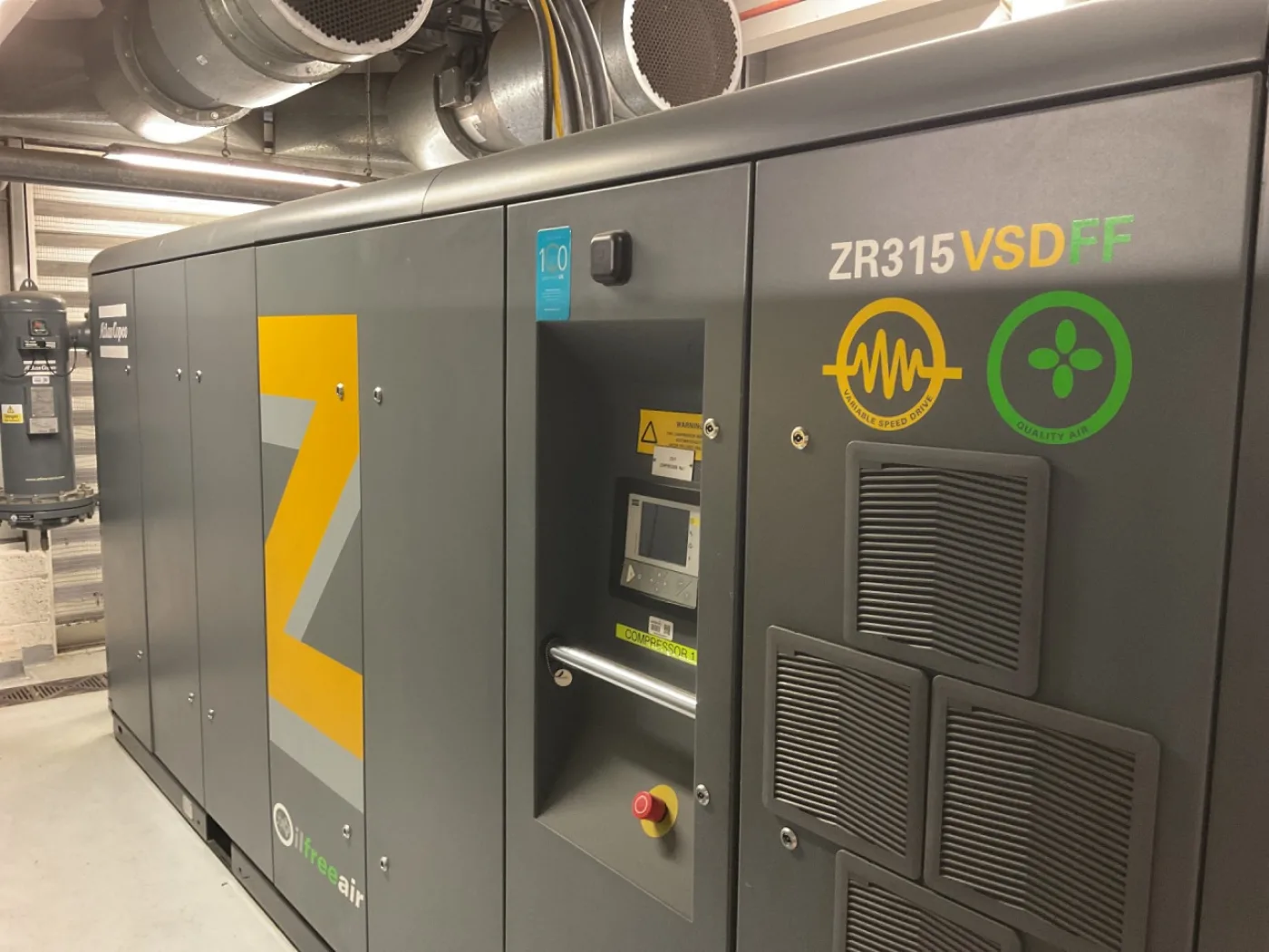 Atlas Copco ZR 315 VSD FF Air compressor - Blower - 6