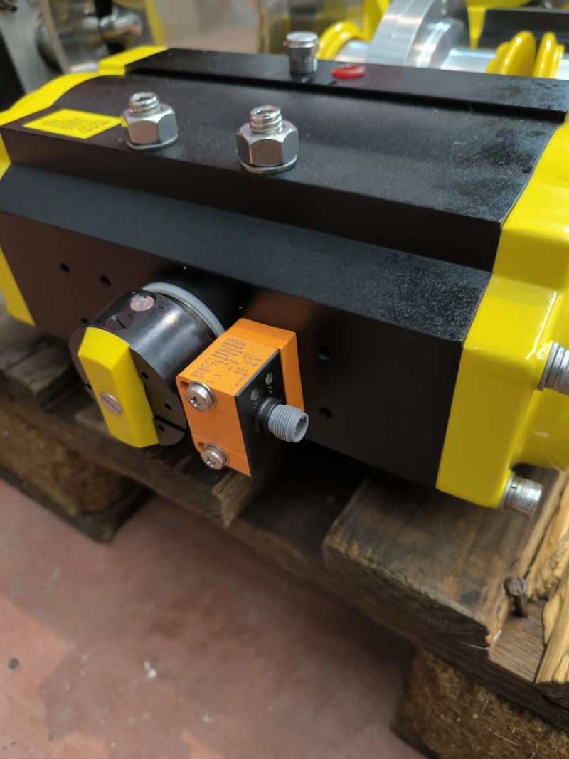SOLENOID BUTTERFLY VALVE TOP LINE TS127 ATEX