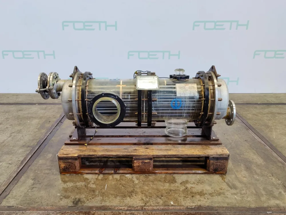 QVF Glasstechnik S-ROB40/300/SH/3SIC - 4 m² - Shell and tube heat exchanger