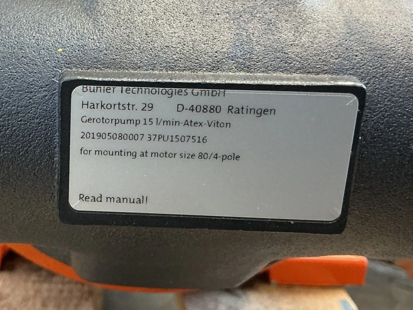 Bühler BFP ATEX-2GD - Miscellaneous pump - 4